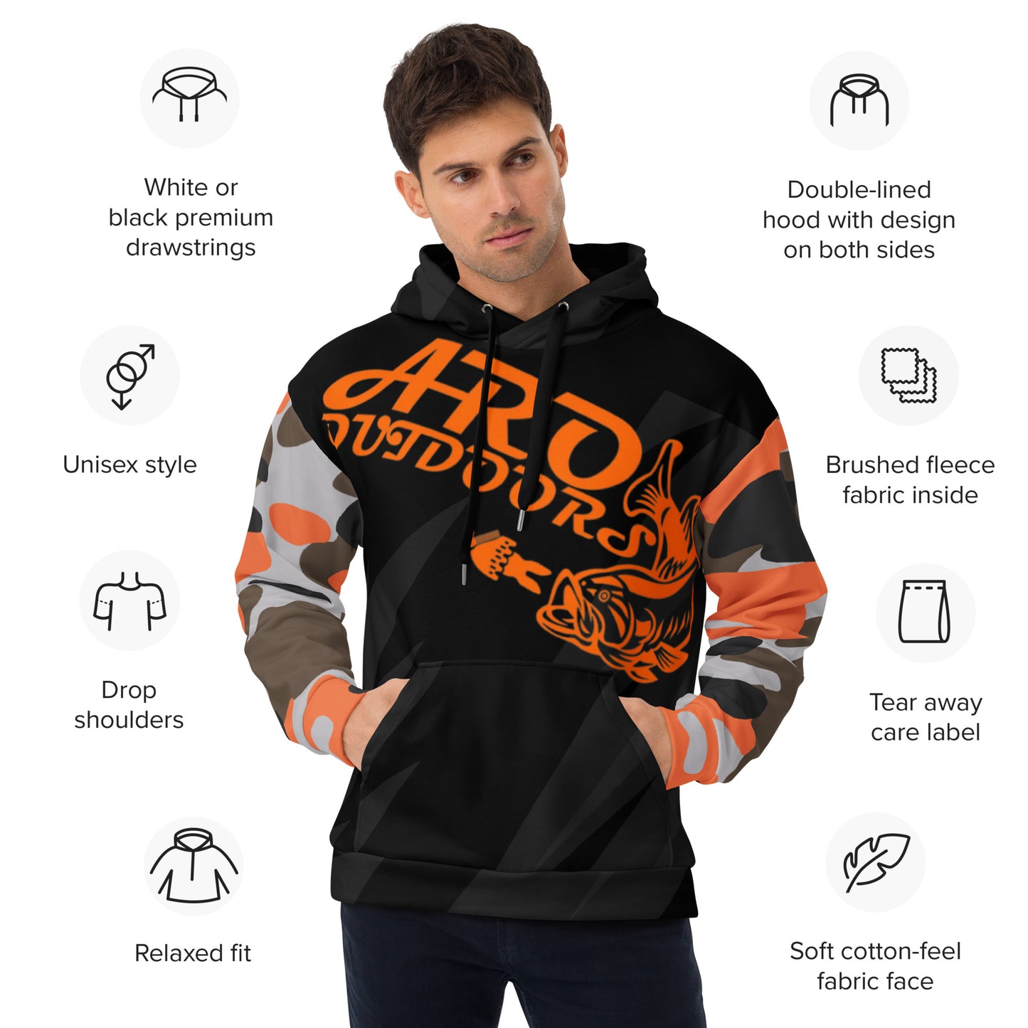 ARO Outdoors Unisex Premium Hoodie