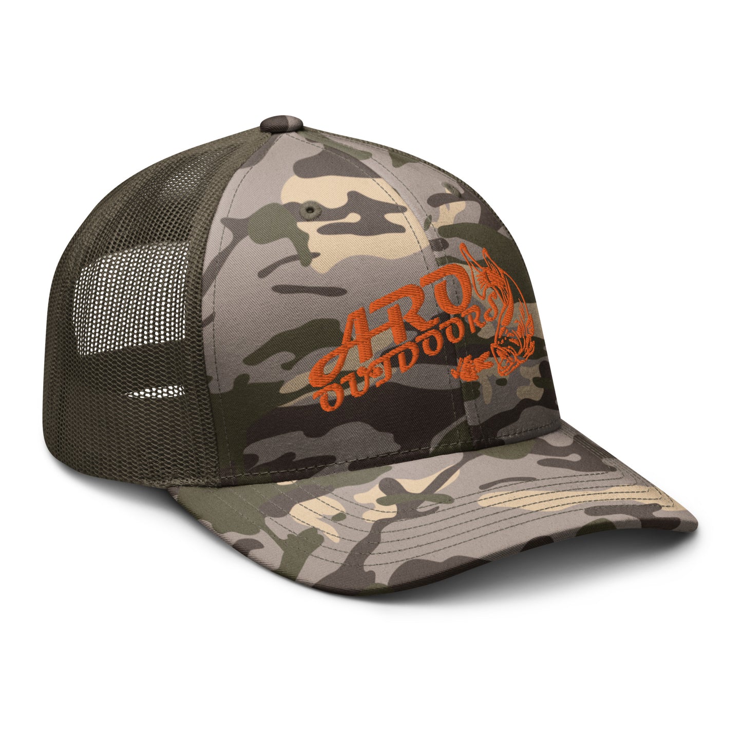 ARO Outdoors Camouflage Trucker Hat