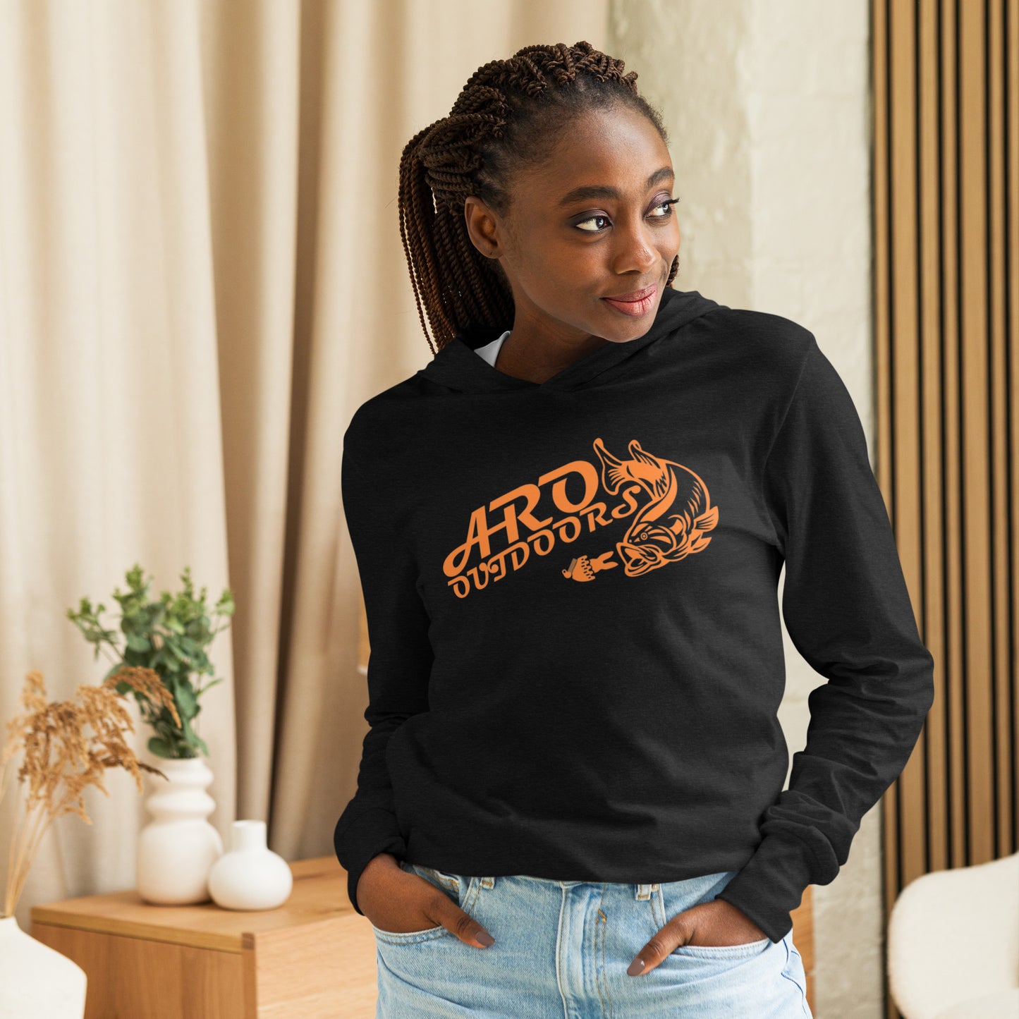 ARO Outdoors Hooded Long-sleeve Tee